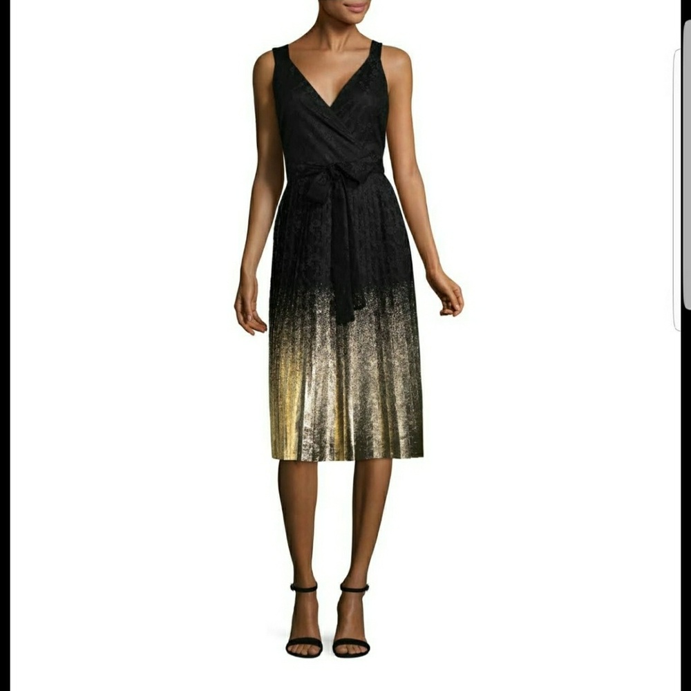 Worthington Sleeveless Ombre Shift Dress
